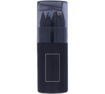 černé barevné tužky